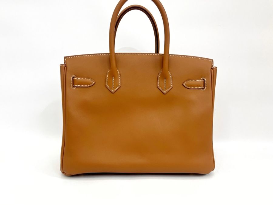 Hermes 金棕Jonathan牛皮金釦Birkin 30-1