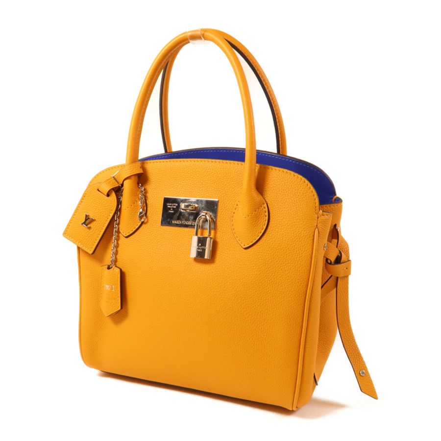 LOUIS VUITTON 牛皮皮革Milla PM銀扣手挽肩背兩用袋-2