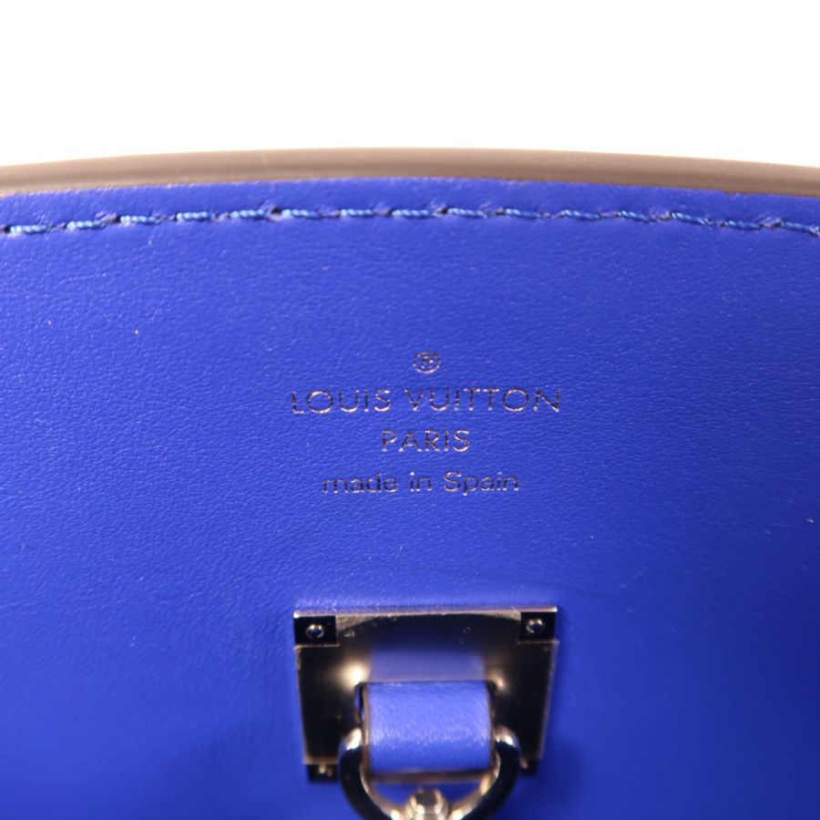 LOUIS VUITTON 牛皮皮革Milla PM銀扣手挽肩背兩用袋-7