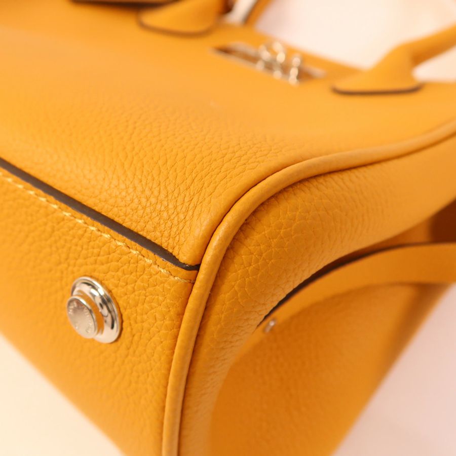 LOUIS VUITTON 牛皮皮革Milla PM銀扣手挽肩背兩用袋-11