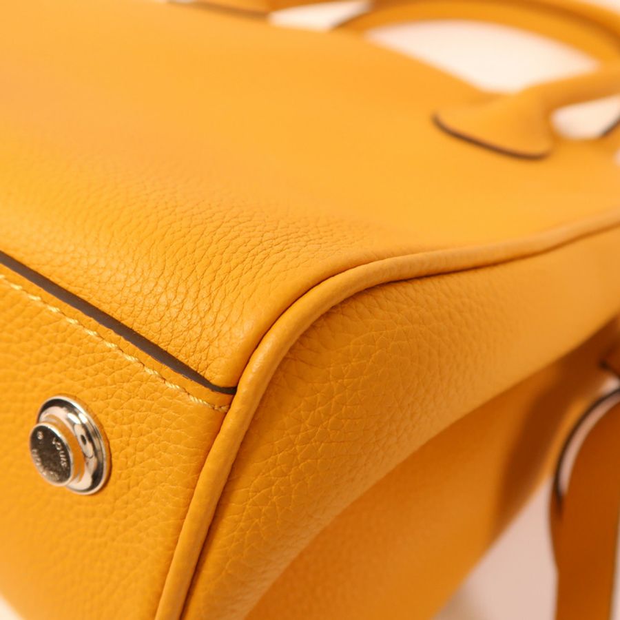 LOUIS VUITTON 牛皮皮革Milla PM銀扣手挽肩背兩用袋-13
