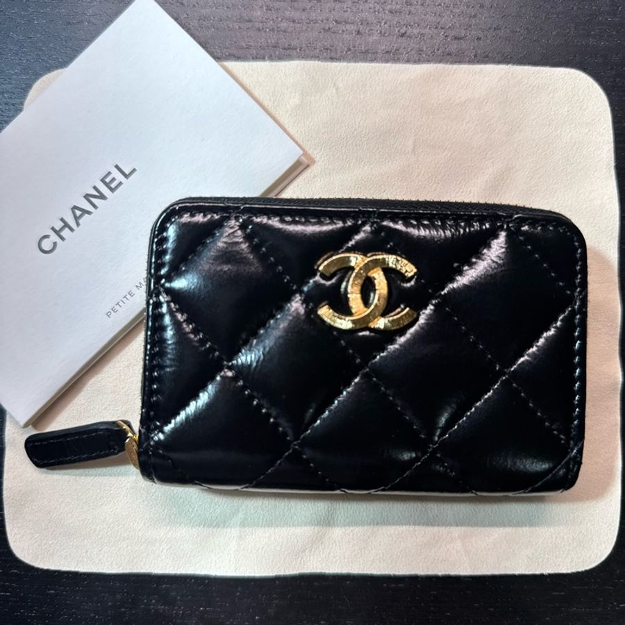Chanel 拉鍊零錢包-7