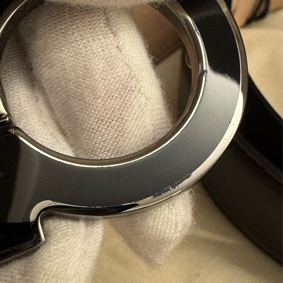 Salvatore Ferragamo 光滑牛皮 男士腰帶 115cm-2