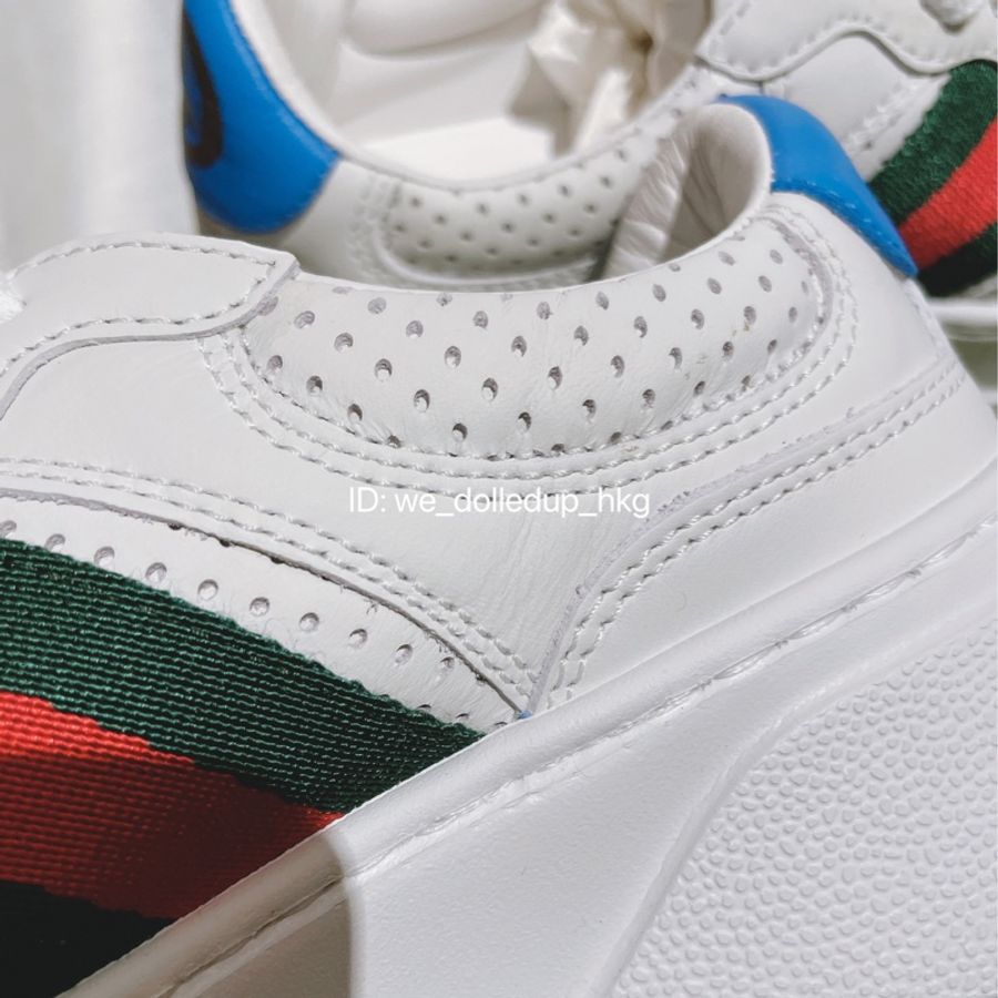 Gucci 厚底 小白鞋 34.5碼-9