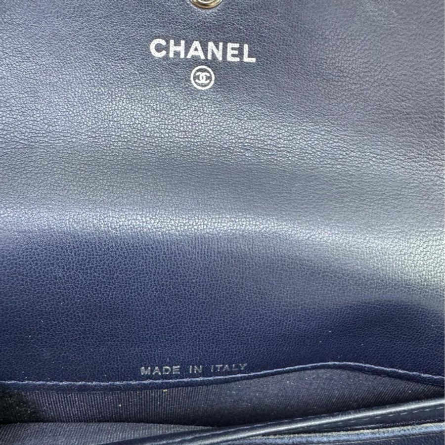 chanel boy long wallet-6