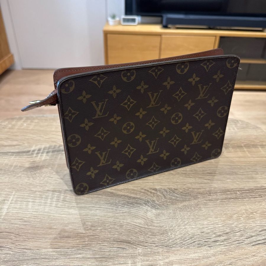 LV 老花 手拿包-6