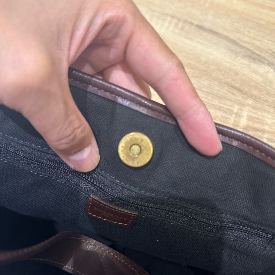 BURBERRY Nova 格紋手提包 正品-11