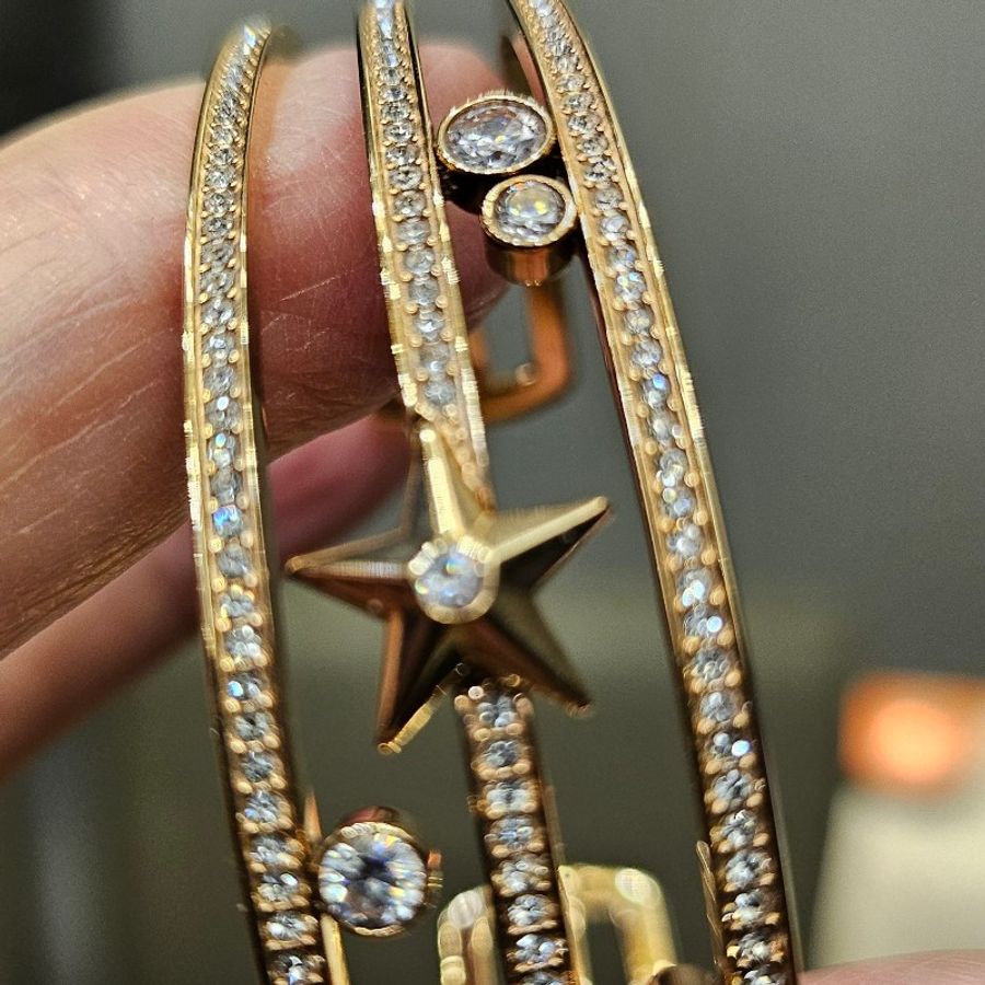Michael Kors 寬版帶鑽手環-4