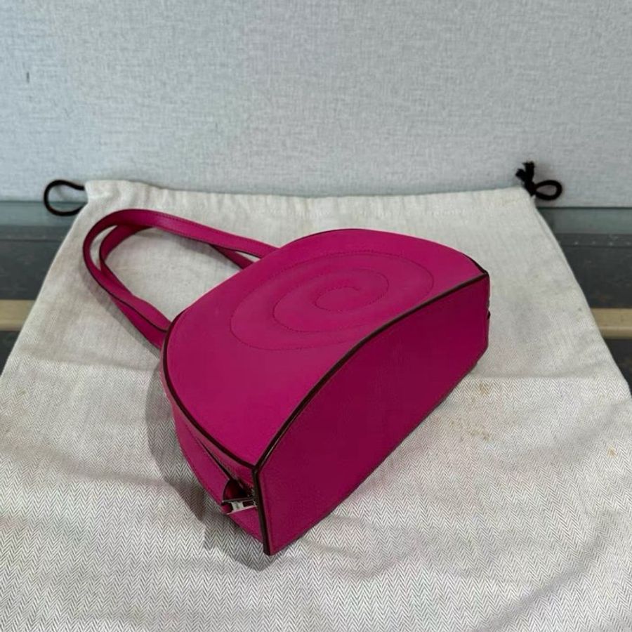 HERMES 中古小鍋牛手提包21*16*8 98新配件塵袋-2