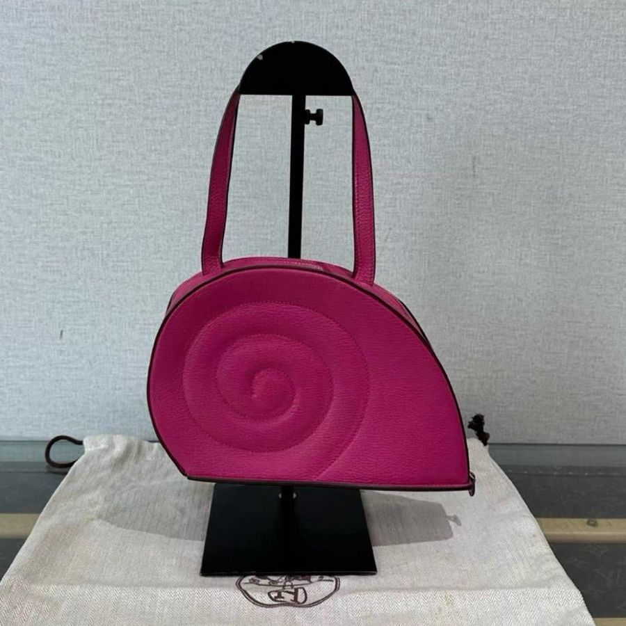 HERMES 中古小鍋牛手提包21*16*8 98新配件塵袋-5