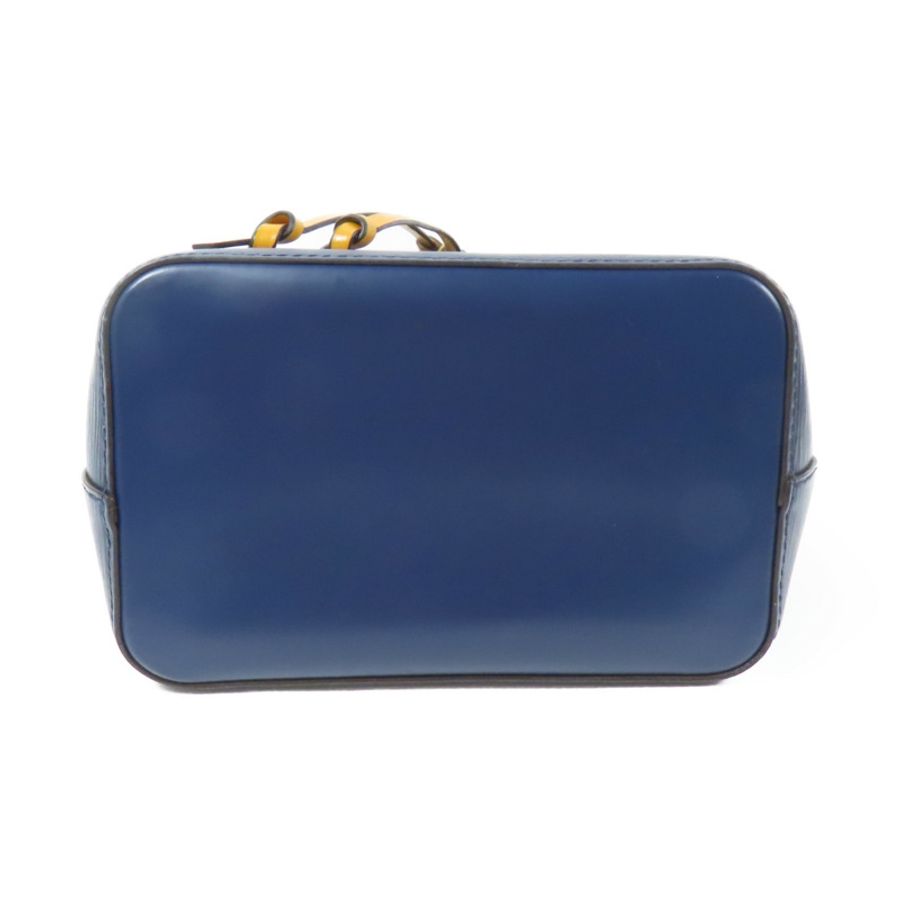 LOUIS VUITTON Epi Neo Noe BB銀扣手挽肩背兩用袋深藍色-3