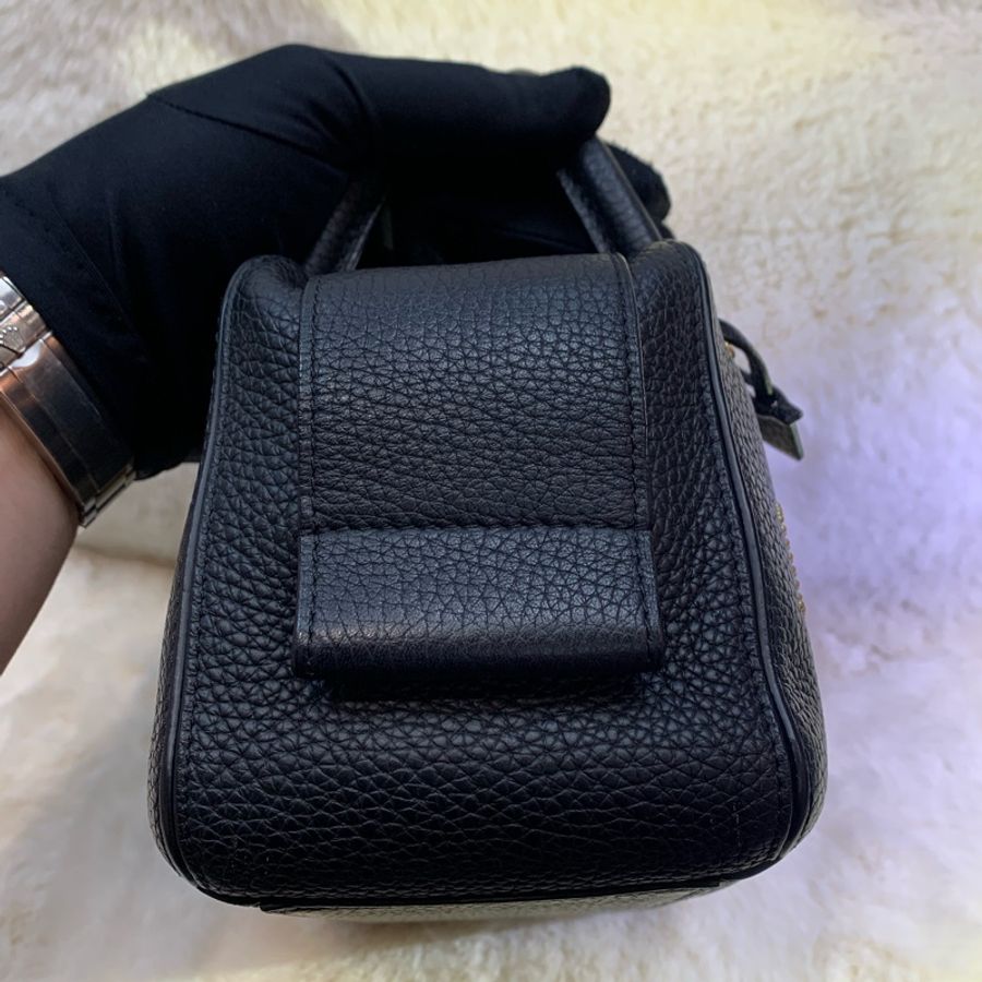 Delvaux 黑色Cool Box 特別版 窩釘版 XB517-3
