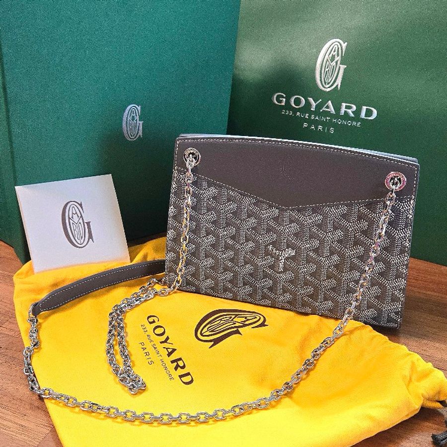 Goyard Rouette Structuré Mini Bag - Grey | Goyard 迷你 Roulette - 灰-0