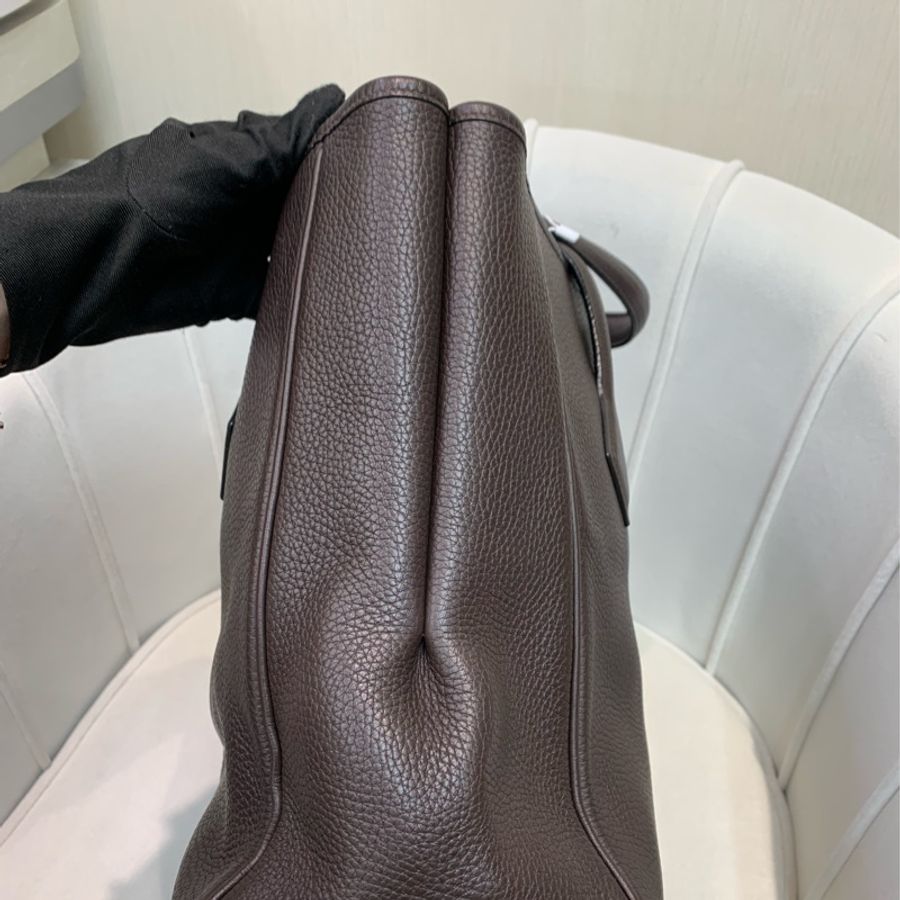 HERMES 中古咖啡色 TOTE BAG XB522-2