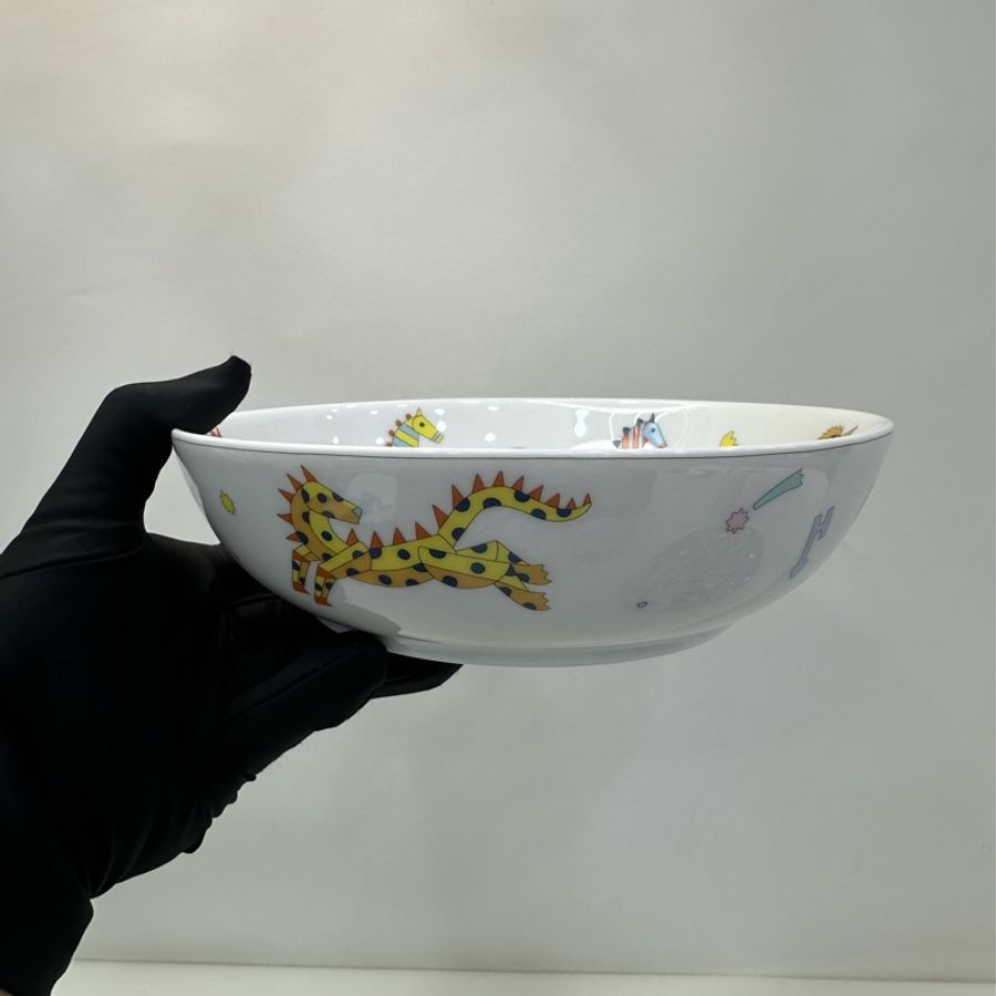 HERMES愛馬仕 童趣瓷器 套裝閒置未使用品-5