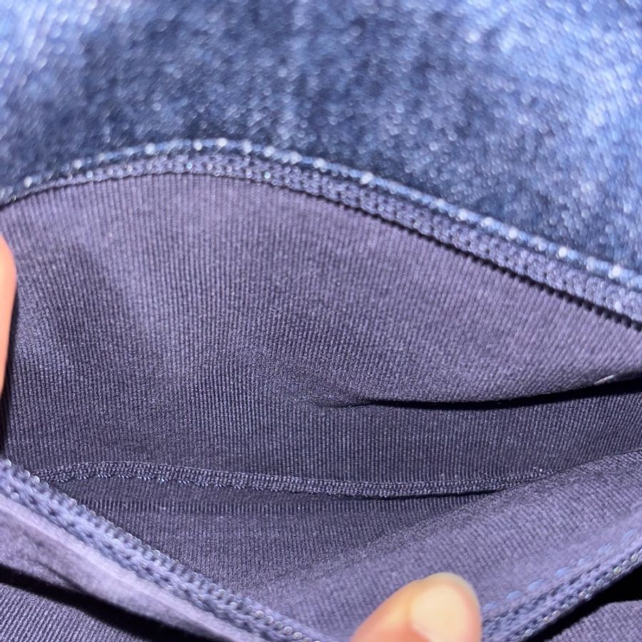 99新🆕Chanel丹寧牛仔款深藍小號19bag手提斜款單肩包-23