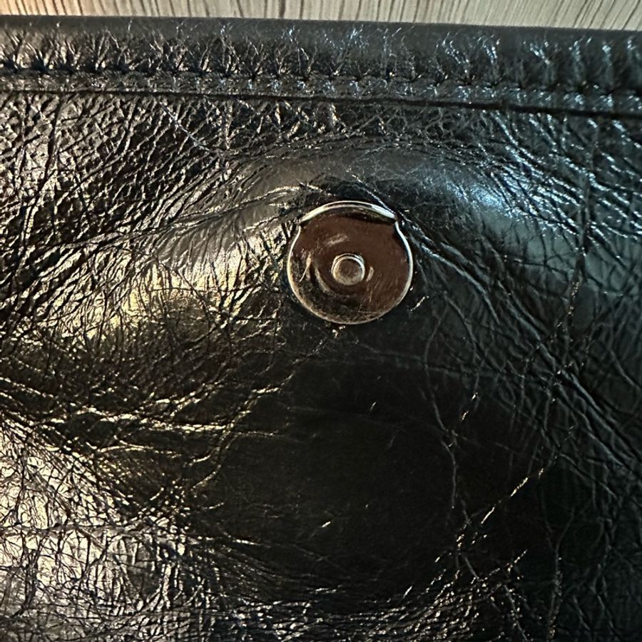 專櫃正品Saint Laurent YSL NIKI復古皮革BABY 黑色-22