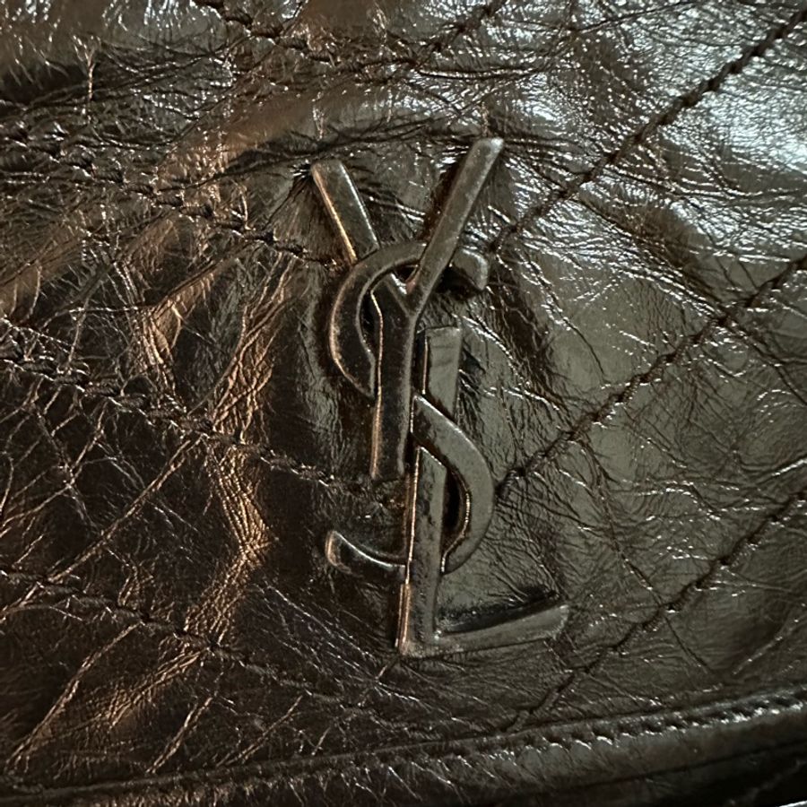 專櫃正品Saint Laurent YSL NIKI復古皮革BABY 黑色-36