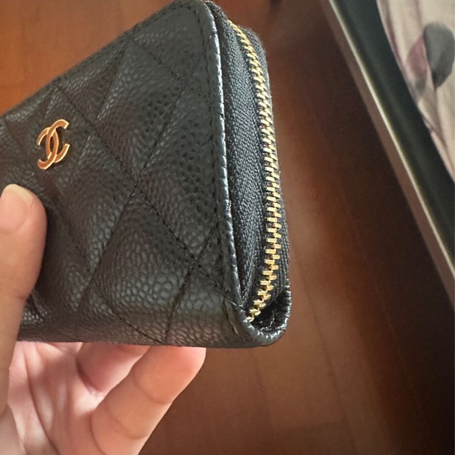Chanel拉鍊零錢包-8