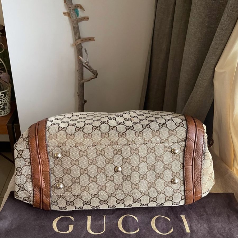 Gucci 側背包🧸瀟🧸 GG老花字紋🧸托特包/腋下包/手提包/肩背包/側背包/小資包/媽媽包🧸正品🧸況好🧸自➕肩帶🉑️肩背/側背/斜背-11