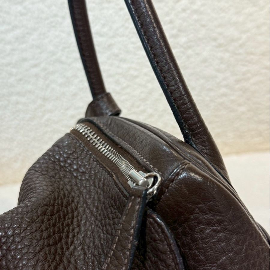 愛馬仕 Hermes - 烏木色銀扣 Lindy26-9