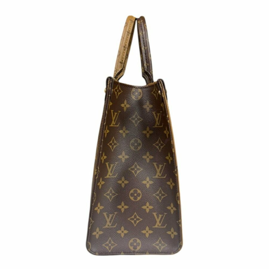 Louis Vuitton On the Go 中號 Monogram Giant 肩背包 帆布 M45321 棕色 女款 LOUIS VUITTON 2way-4
