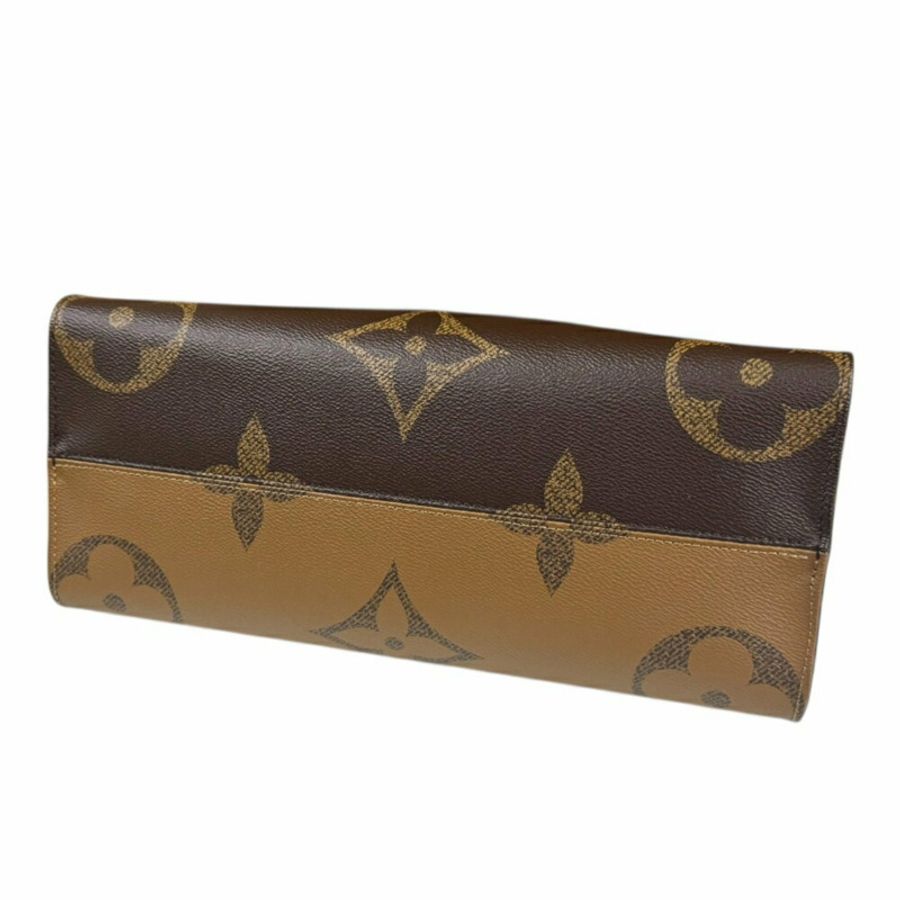 Louis Vuitton On the Go 中號 Monogram Giant 肩背包 帆布 M45321 棕色 女款 LOUIS VUITTON 2way-5