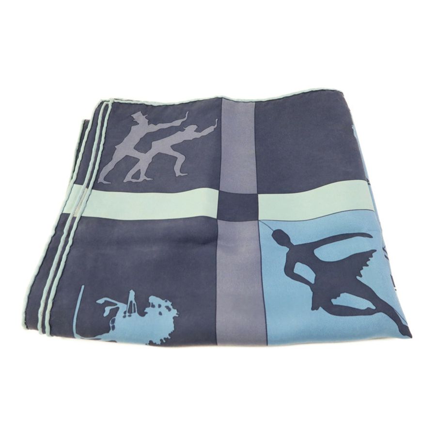 HERMES 絲質Scarf 90X90絲巾-13