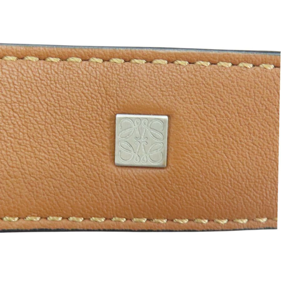 棕色 牛皮 Mini Puzzle Bumbag 斜背包【LOEWE 羅威】 B510EB1-9