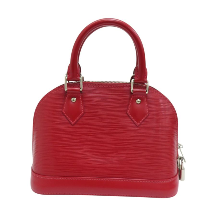 紅色 Epi 水波紋牛皮 Alma BB 兩用包【LOUIS VUITTON LV 路易威登】 M40850-1
