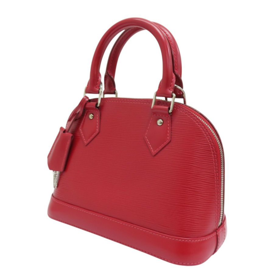 紅色 Epi 水波紋牛皮 Alma BB 兩用包【LOUIS VUITTON LV 路易威登】 M40850-2