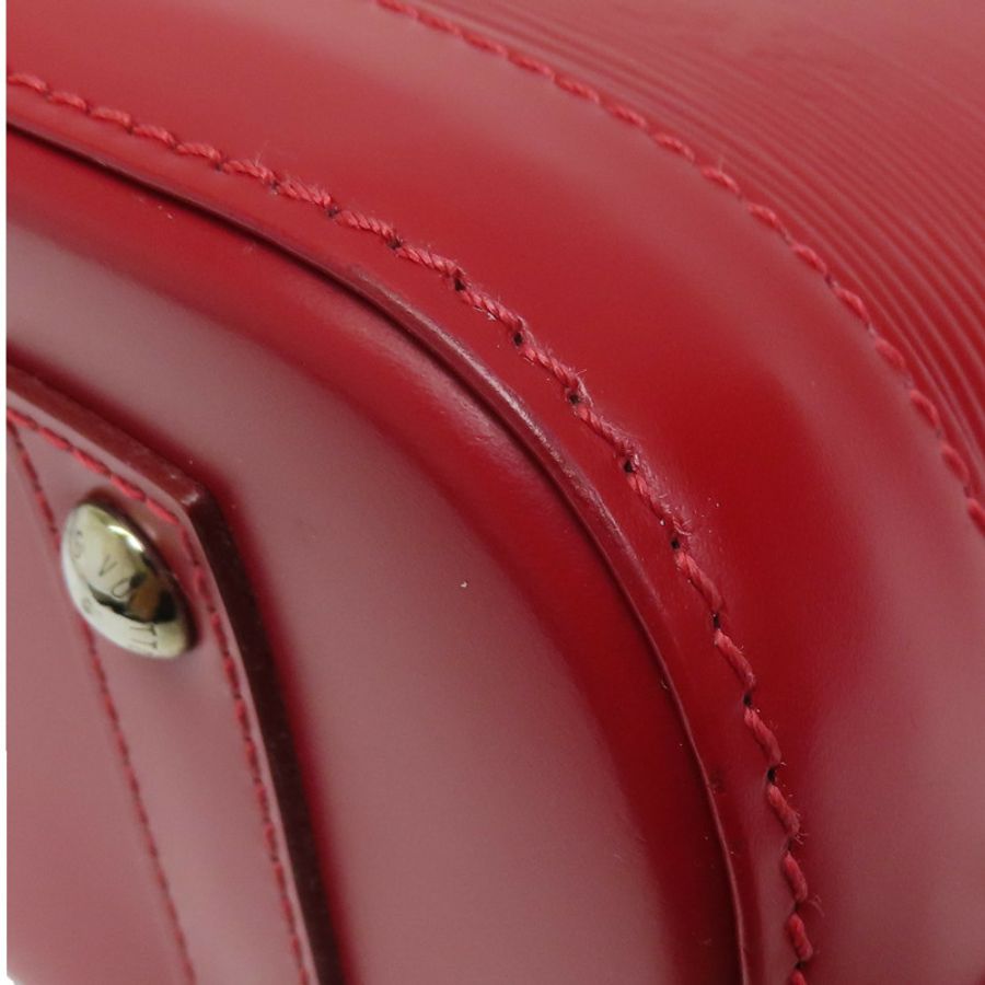 紅色 Epi 水波紋牛皮 Alma BB 兩用包【LOUIS VUITTON LV 路易威登】 M40850-12