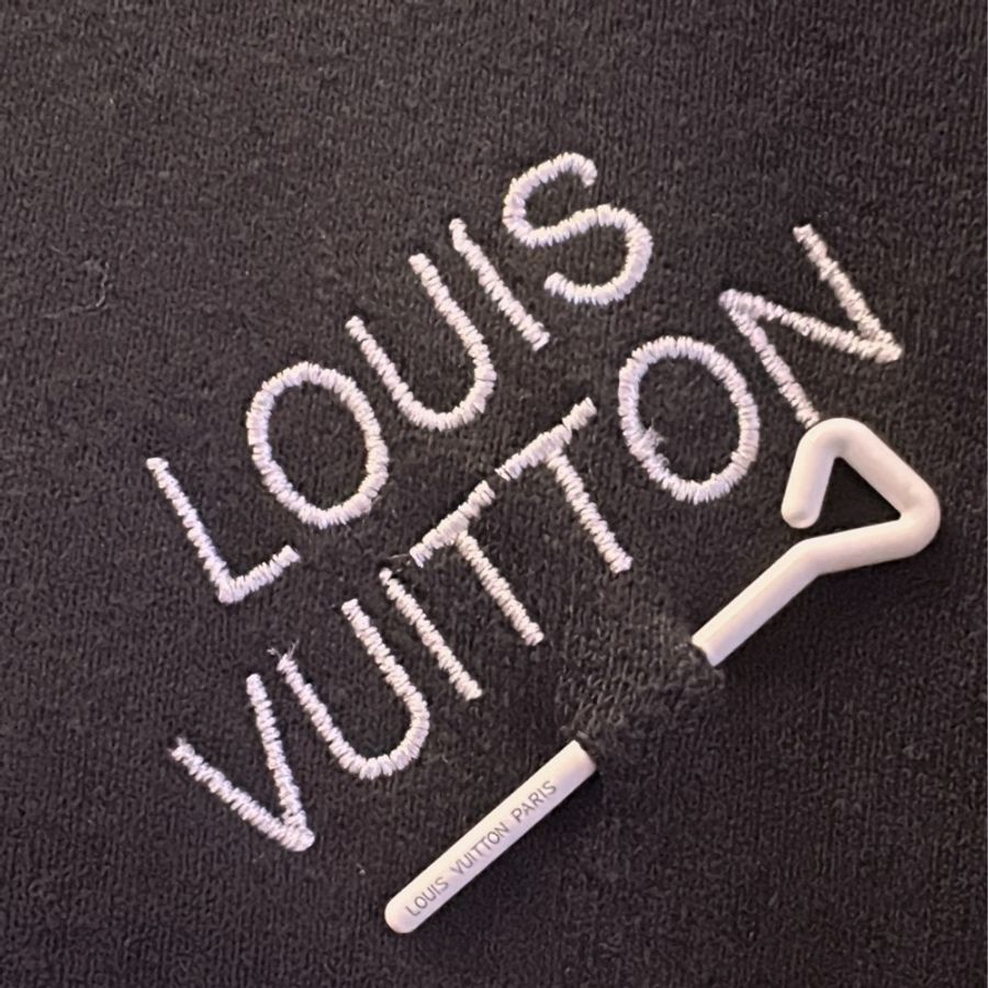 Louis Vuitton刷毛帽T-1