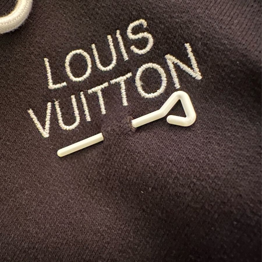 Louis Vuitton刷毛帽T-13