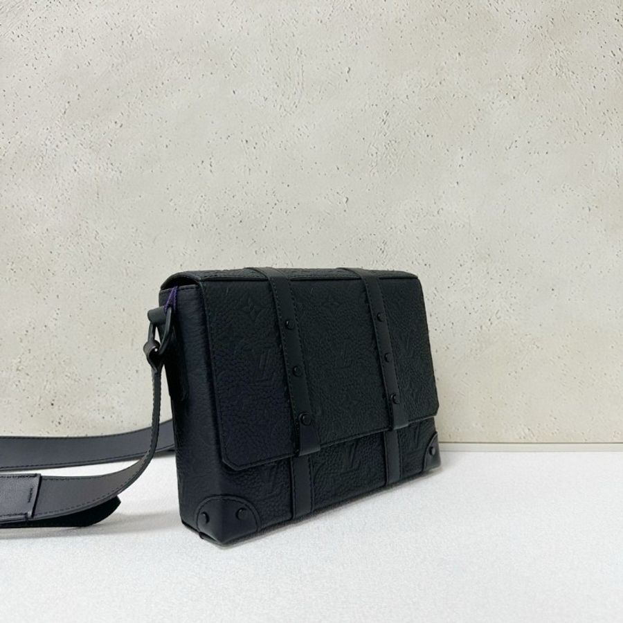 LV 黑武士老花trunk 郵差-2