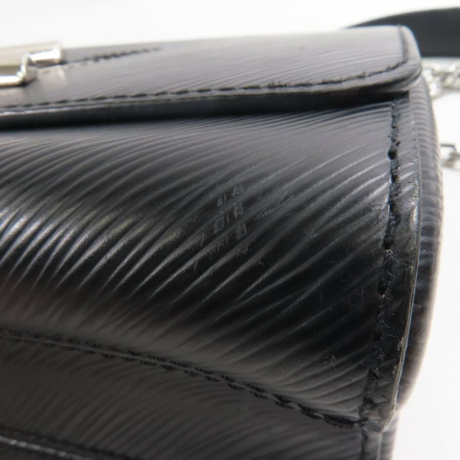 LOUIS VUITTON Epi Twist MM銀扣肩背袋-6
