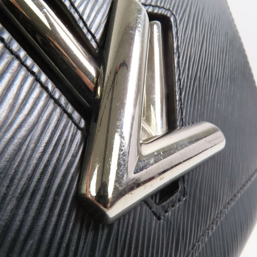 LOUIS VUITTON Epi Twist MM銀扣肩背袋-12