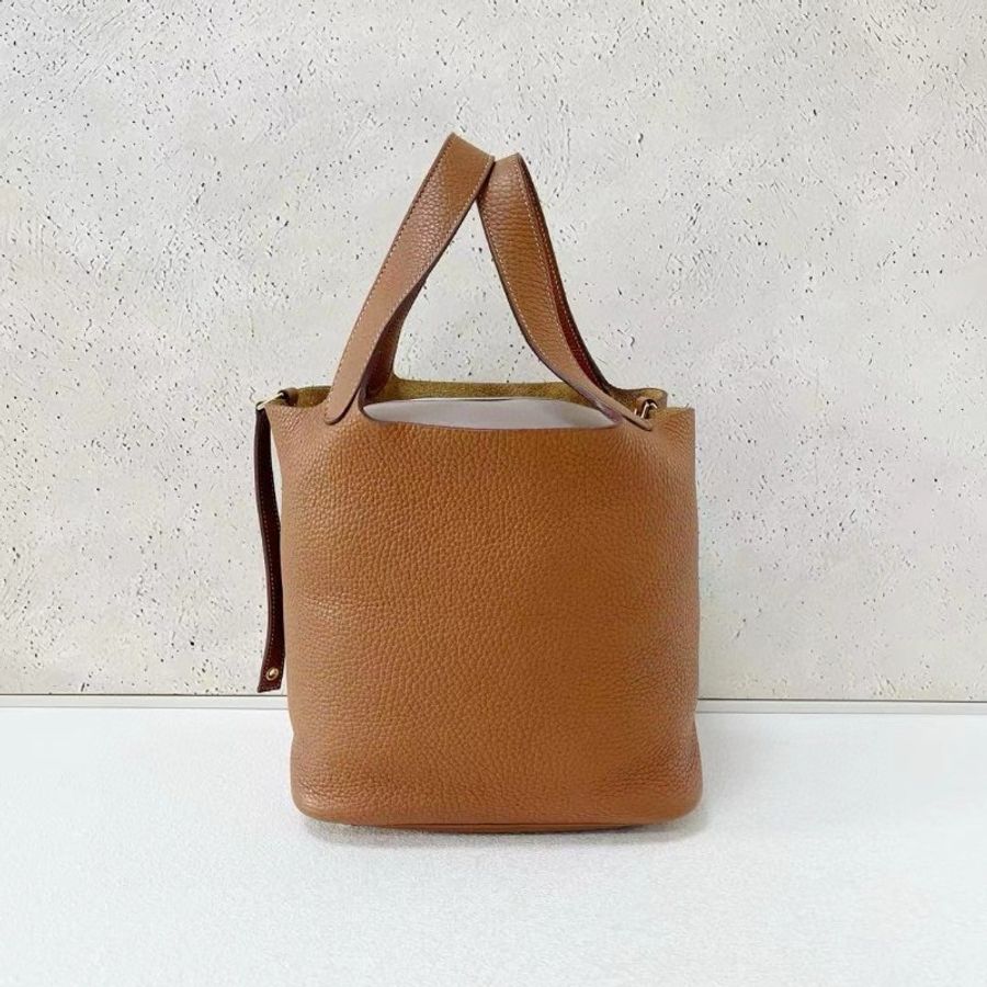 Hermes picotin22 金棕金扣-1