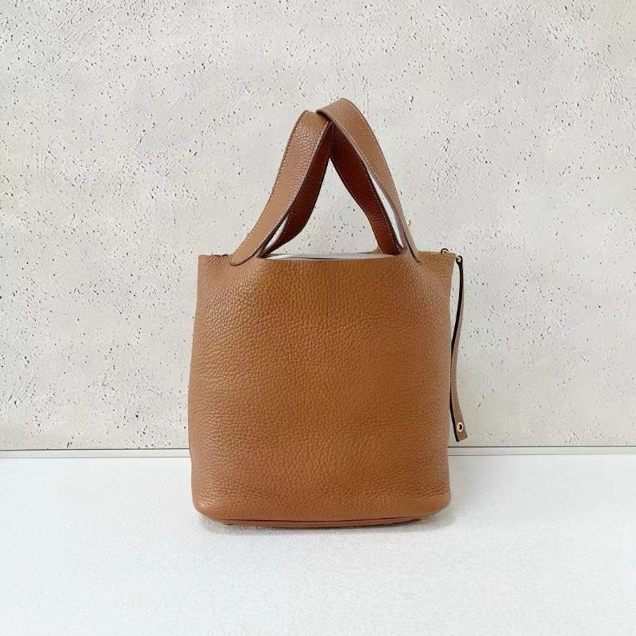 Hermes picotin22 金棕金扣-2