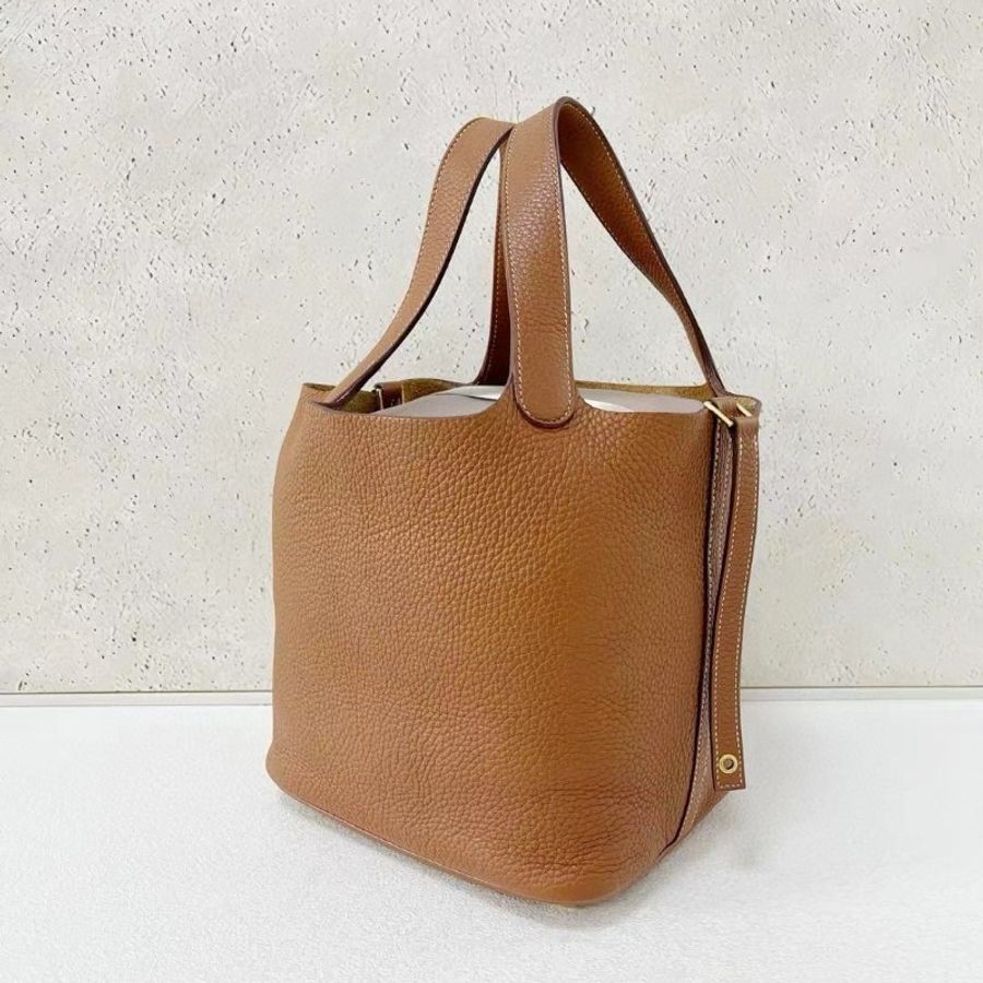 Hermes picotin22 金棕金扣-4
