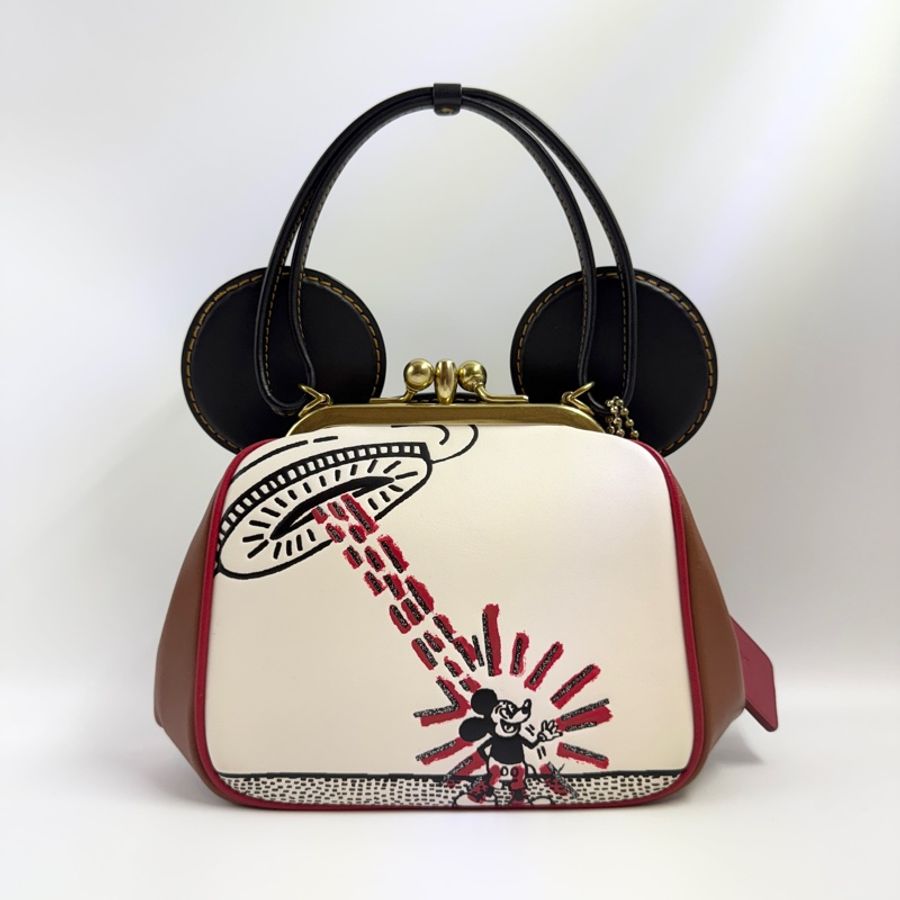 COACH迪士尼米老鼠 × Keith Haring斜背包-2