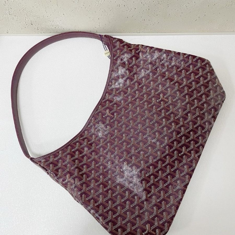 Goyard hobo 酒紅色-14