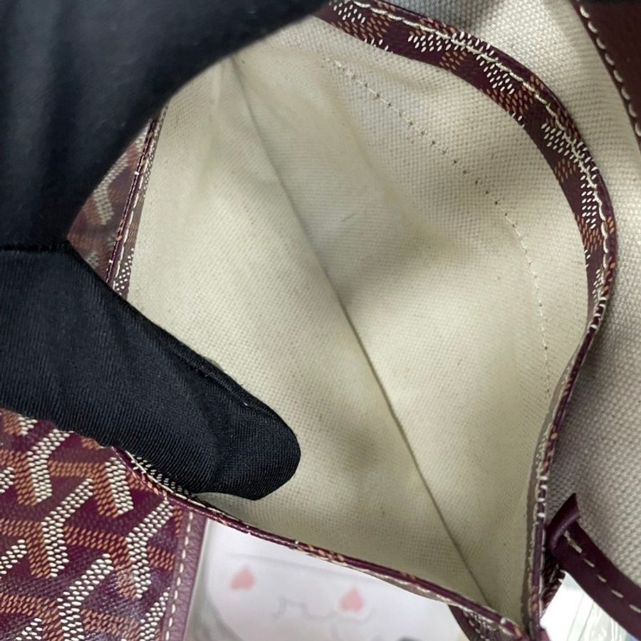 Goyard hobo 酒紅色-25