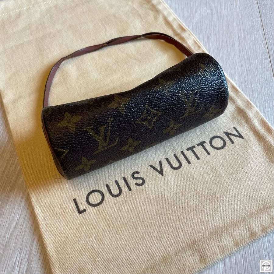 （年末降價衝評價檔期後回調9999）LV Papillon Louis Vuitton Monogram 巴比龍 圓筒包 子母包-4