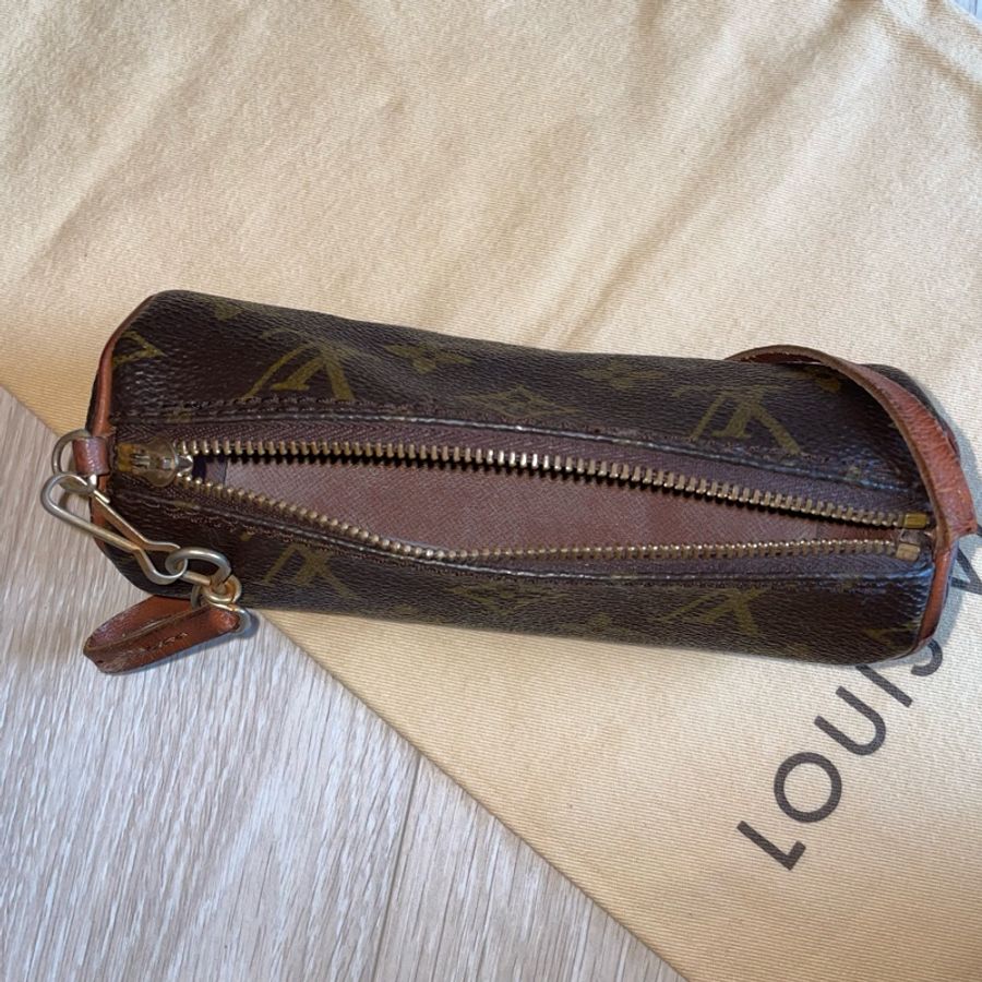 （年末降價衝評價檔期後回調9999）LV Papillon Louis Vuitton Monogram 巴比龍 圓筒包 子母包-16