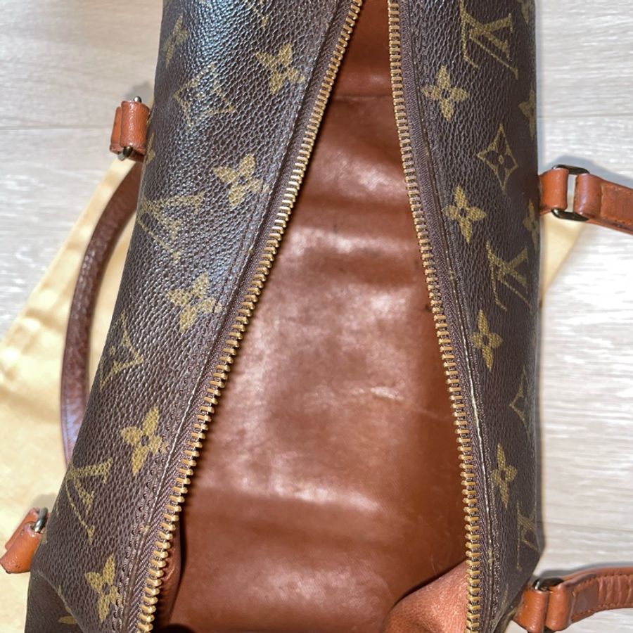 （年末降價衝評價檔期後回調9999）LV Papillon Louis Vuitton Monogram 巴比龍 圓筒包 子母包-20