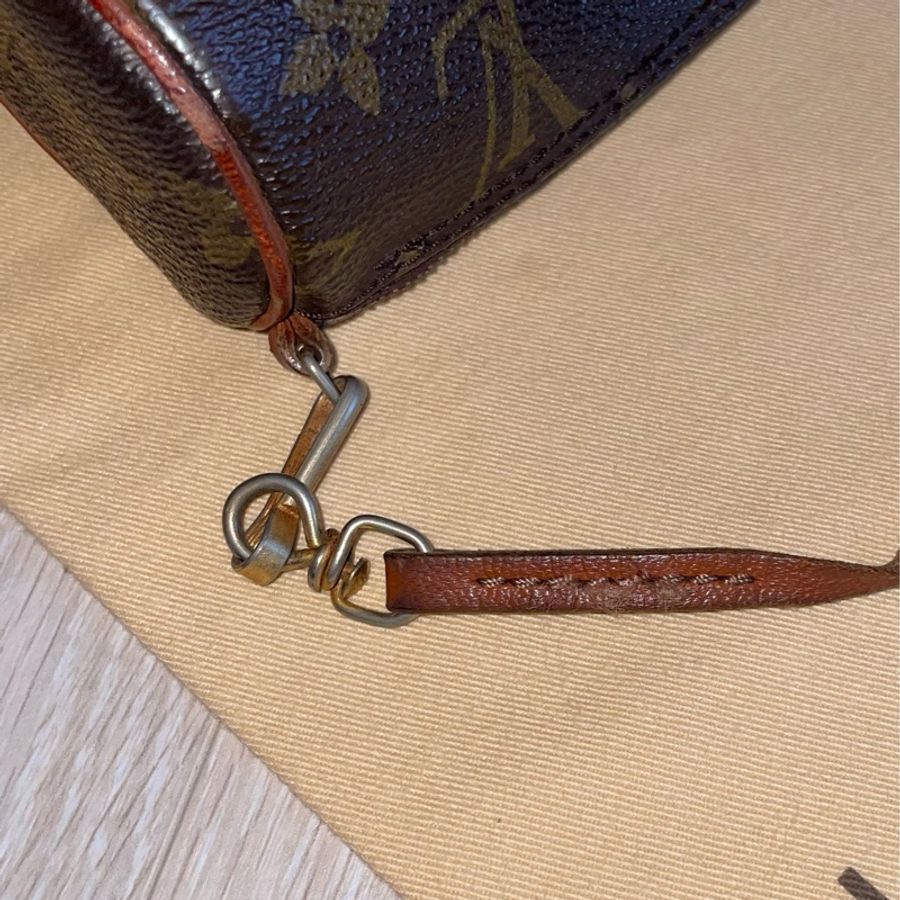 （年末降價衝評價檔期後回調9999）LV Papillon Louis Vuitton Monogram 巴比龍 圓筒包 子母包-27
