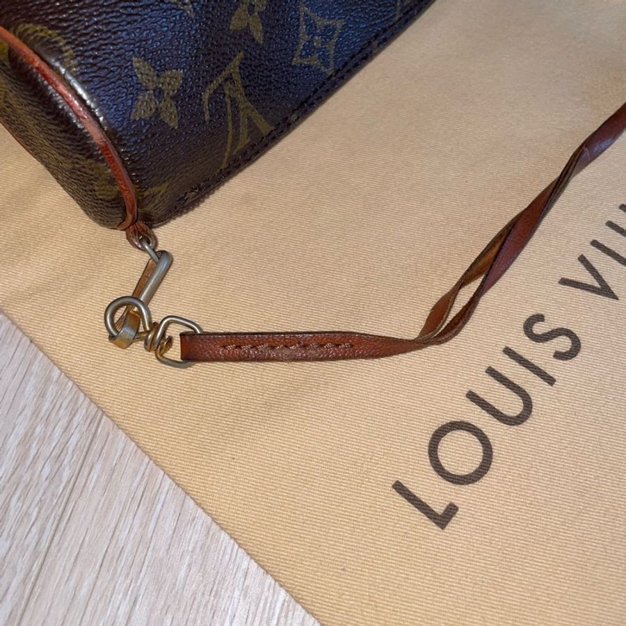 （年末降價衝評價檔期後回調9999）LV Papillon Louis Vuitton Monogram 巴比龍 圓筒包 子母包-29
