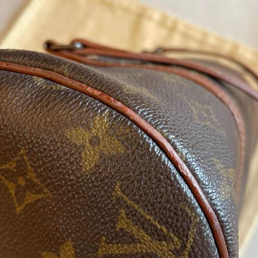 （年末降價衝評價檔期後回調9999）LV Papillon Louis Vuitton Monogram 巴比龍 圓筒包 子母包-33