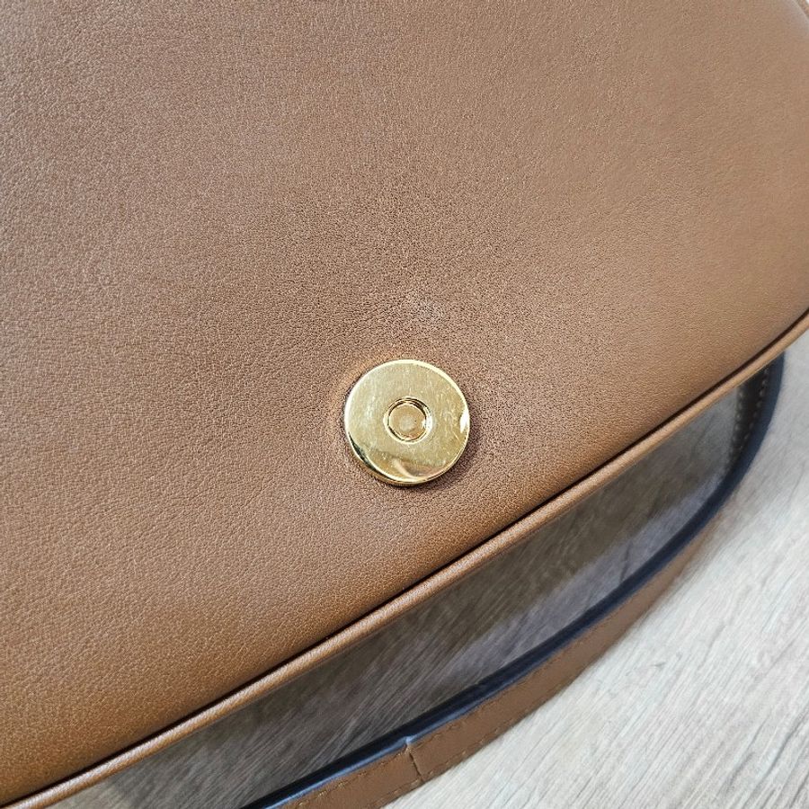 [新款新到❣️] Gucci 棕色金釦Blondie小號斜背包-19